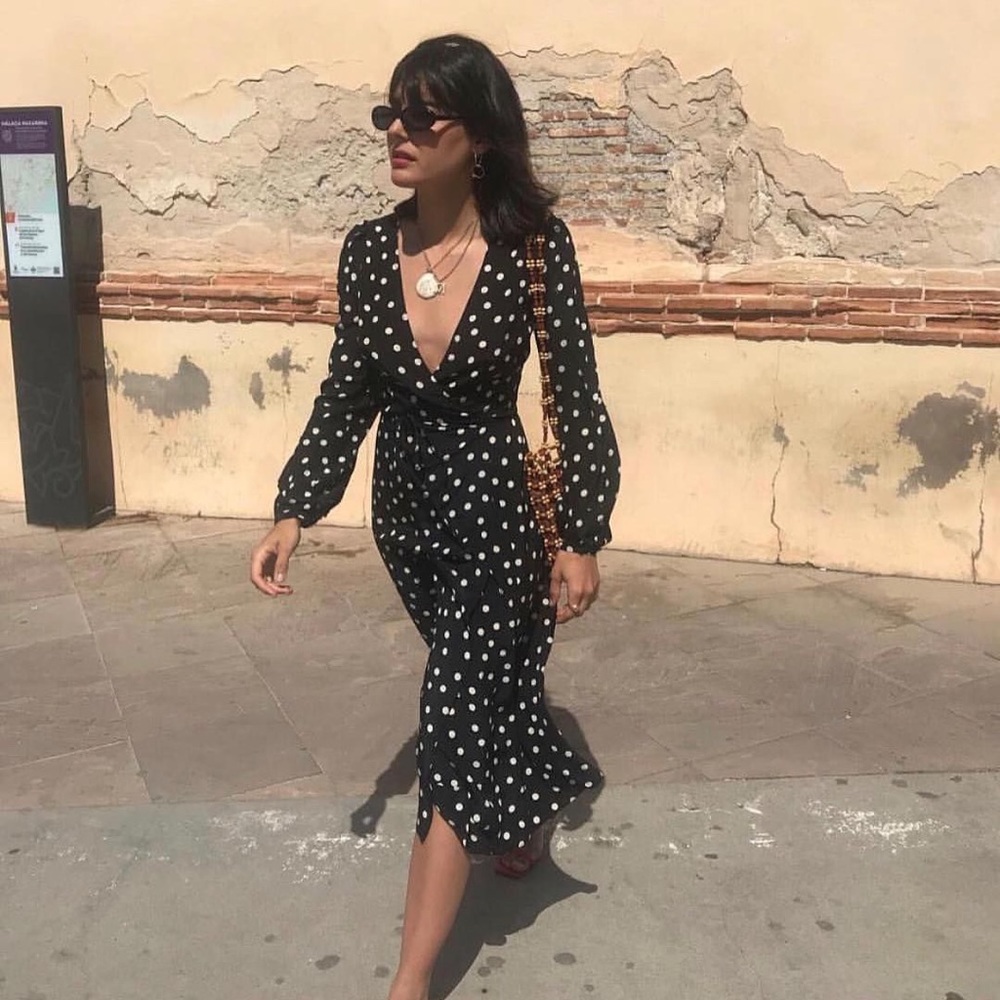 SOLD Realisation Par Violette Dress Polka Dot XS